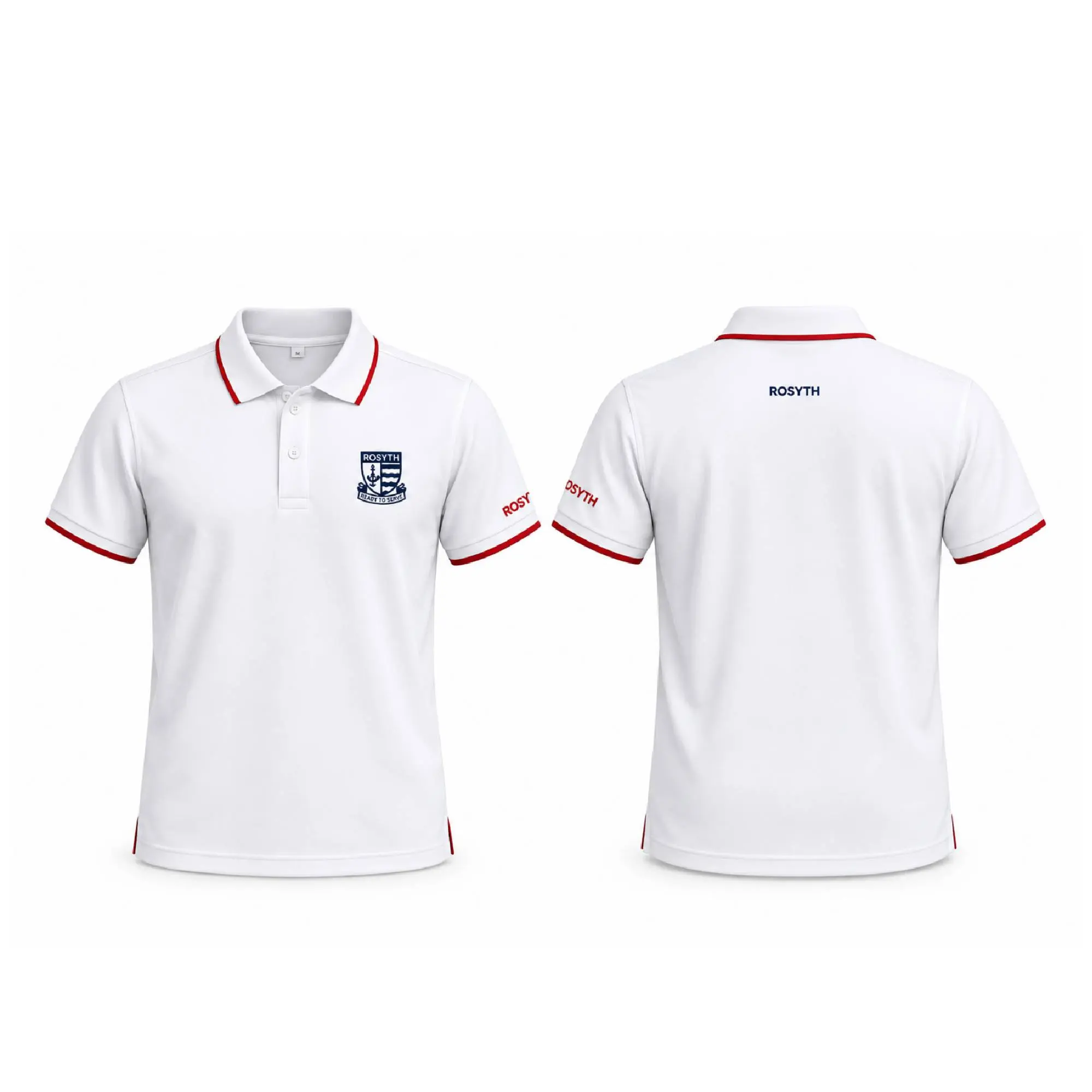 Pe T-Shirt - Rosyth School - Red
